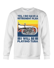 Tuba Plan Crewneck Sweatshirt tile