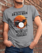 02 drum set never old man Classic T-Shirt apparel-classic-tshirt-lifestyle-26