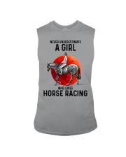 horses never girl 2 Sleeveless Tee tile