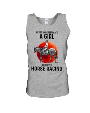 horses never girl 2 Unisex Tank tile