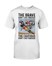 Motocross The Brave Premium Fit Mens Tee tile