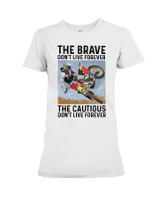 Motocross The Brave Premium Fit Ladies Tee tile