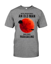 parasailing old man Premium Fit Mens Tee tile