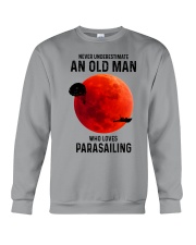parasailing old man Crewneck Sweatshirt tile