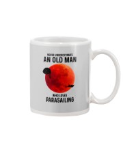 parasailing old man Mug tile