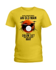 05 drum set olm yl Ladies T-Shirt tile