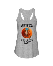 08 cycling old man color Ladies Flowy Tank tile