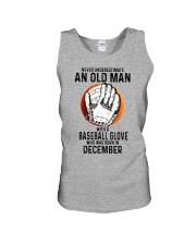 12 baseball old man Unisex Tank tile