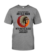 01 native blood old man Premium Fit Mens Tee tile
