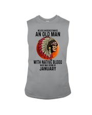01 native blood old man Sleeveless Tee tile
