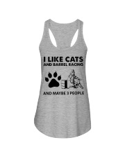 like-cats-Barrel-racing Ladies Flowy Tank tile
