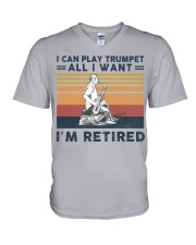 Trumpet I Can Play V-Neck T-Shirt tile