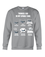 things ido scuba diving Crewneck Sweatshirt tile