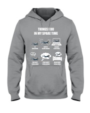 things ido scuba diving Hooded Sweatshirt tile