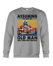 CYCLING ASSUMING OLD MAN Crewneck Sweatshirt tile