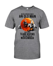 11 Team roping old man Classic T-Shirt front