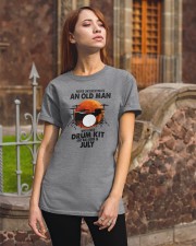 drum kit olm 07 Classic T-Shirt apparel-classic-tshirt-lifestyle-06
