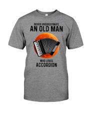 Accordion old man Premium Fit Mens Tee tile