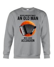Accordion old man Crewneck Sweatshirt tile