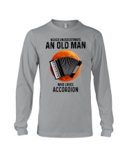 Accordion old man Long Sleeve Tee tile