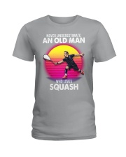 black old squash Ladies T-Shirt tile