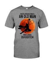 Quidditch old man Premium Fit Mens Tee tile