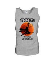 Quidditch old man Unisex Tank tile