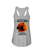 Quidditch old man Ladies Flowy Tank tile