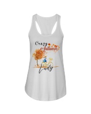 autumn cycling Ladies Flowy Tank tile