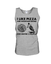 like-pizza-mountain-biking Unisex Tank tile