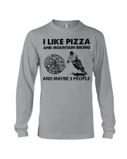 like-pizza-mountain-biking Long Sleeve Tee tile