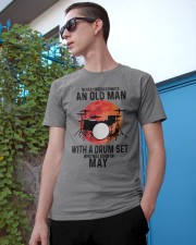 drum set never 05 Classic T-Shirt apparel-classic-tshirt-lifestyle-17