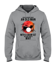 drum set never 05 Hooded Sweatshirt tile