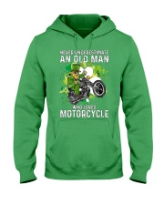 Motorcycle Never Olm St Patrick Hooded Sweatshirt tile