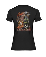 Once a firefighter Premium Fit Ladies Tee tile