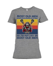 most old men lacrosse Premium Fit Ladies Tee tile