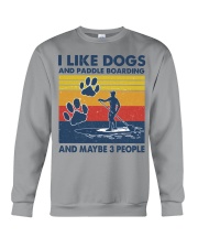 i like paddle boarding Crewneck Sweatshirt tile