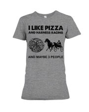 likepizza-Harness racing Premium Fit Ladies Tee tile