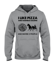 likepizza-Harness racing Hooded Sweatshirt tile