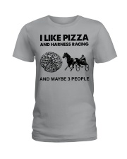 likepizza-Harness racing Ladies T-Shirt tile