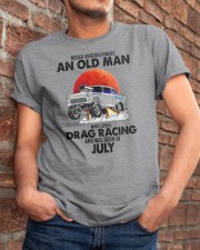 never drag racing-7 Classic T-Shirt apparel-classic-tshirt-lifestyle-26