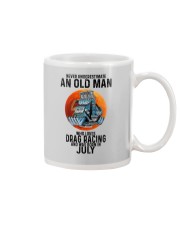 drag racing old man never 07 Mug tile