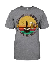 i like beer Recreational fishing Classic T-Shirt tile