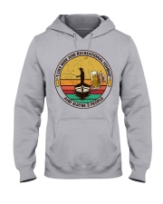 i like beer Recreational fishing Hooded Sweatshirt front