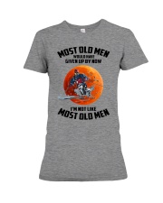 most old men skiing Premium Fit Ladies Tee tile