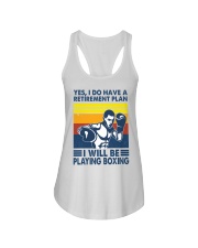 Boxing Retirement Plan Ladies Flowy Tank tile