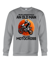 11 hat motocross old man Crewneck Sweatshirt tile