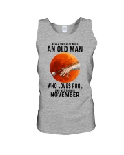 pool old man never 11 Unisex Tank tile