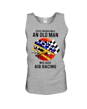 Air racing old man never Unisex Tank tile