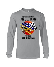 Air racing old man never Long Sleeve Tee tile
